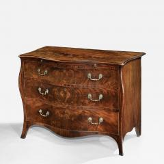 Henry Hill Of Marlborough George III Serpentine Mahogany Commode - 4383453