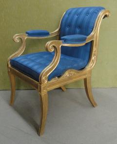 Henry Holland A Pair of Regency Giltwood Armchairs - 874676