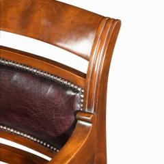 Henry Holland A mahogany library chair in the manner of Henry Holland - 2093199