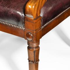 Henry Holland A mahogany library chair in the manner of Henry Holland - 2093201