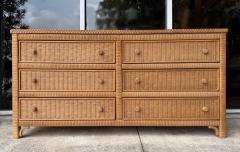 Henry Link Henry Link Woven Wicker 3 Drawer Chests for Lexington Pair - 4245490