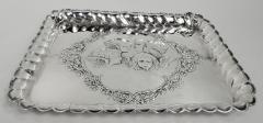 Henry Matthews English Edwardian Georgian Tray with Reynolds Angel s Heads 1903 - 4338929