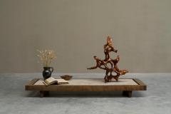 Henry Moore Large Organic Sculpture in Burl Wood Mid 20th Century - 4394542