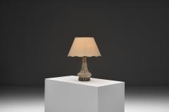 Henry Nielsen Stoneware Table Lamp by Henry Else Nielsen Denmark 2nd Half of the 20th C - 4647016