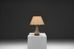 Henry Nielsen Stoneware Table Lamp by Henry Else Nielsen Denmark 2nd Half of the 20th C - 4647096