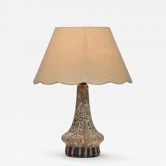 Henry Nielsen Stoneware Table Lamp by Henry Else Nielsen Denmark 2nd Half of the 20th C - 4688861
