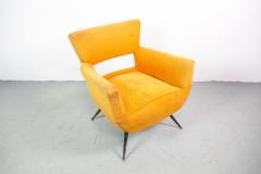 Henry P Glass 1950s Mid Century Modern Lounge Armchair by Henry Glass - 1017559