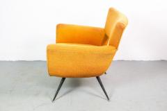 Henry P Glass 1950s Mid Century Modern Lounge Armchair by Henry Glass - 1017561