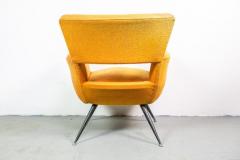 Henry P Glass 1950s Mid Century Modern Lounge Armchair by Henry Glass - 1017563