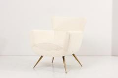 Henry P Glass Henry Glass Lounge Chair in Dedar Boucl US 1950s - 2267798