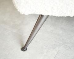 Henry P Glass Lounge Chairs by Henry Glass in Oatmeal Boucl C 1950s - 4534722