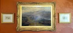 Henry Robinson Hall 19C Oil on Canvas of Highland Rovers at Loch Earn by HR Hall - 2829337