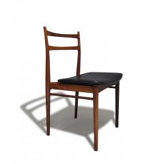 Henry Rosengren Hansen 6 Mid century Rosengren Hansen Rosewood Danish Dining Chairs - 3434377