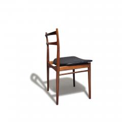 Henry Rosengren Hansen 6 Mid century Rosengren Hansen Rosewood Danish Dining Chairs - 3434383