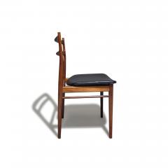 Henry Rosengren Hansen 6 Mid century Rosengren Hansen Rosewood Danish Dining Chairs - 3434384