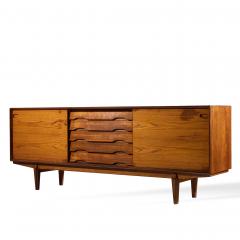 Henry Rosengren Hansen Henry Rosengren Hansen for Dyrlund Mid Century Danish Teak Credenza - 4455969
