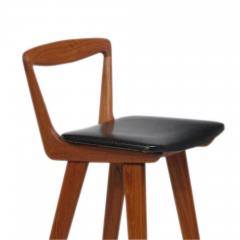 Henry Rosengren Hansen Mid century Henry Rosengren Hansen Teak Barstool - 3134349