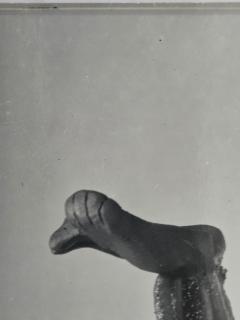 Henry Rox A Pork Chop Figure Diving Into a Frying Pan Photo Sculpture C 1944 - 4509865