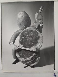 Henry Rox Henry Rox Musician Playing Double Bass Silver Gelatin Print c 1940 - 4504796