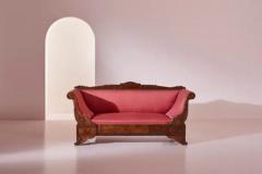 Henry Thomas Peters A carved walnut sofa with boat shaped form in the style of Henry Thomas Peters - 3662380