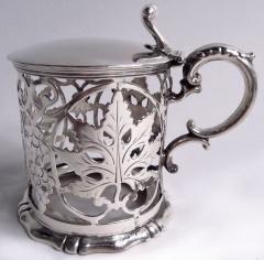 Henry Wilkinson Antique English Victorian Classical Sterling Silver Mustard Pot 1842 - 3987421