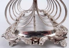 Henry Wilkinson Antique English Victorian Sterling Silver Toast Rack 1840 - 3806910