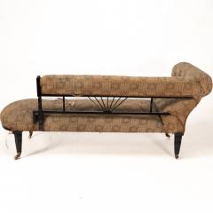 Henry William Batley H W Batley attributed An Anglo Japanese Ebonised Chaise Lounge or Day Bed - 4191847