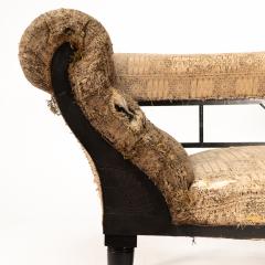 Henry William Batley H W Batley attributed An Anglo Japanese Ebonised Chaise Lounge or Day Bed - 4191848