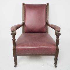Henry William Batley Henry William Batley attri Jas Shoolbred An Aesthetic Movement Oak Armchair  - 4191849