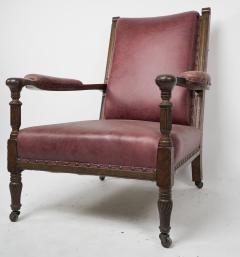 Henry William Batley Henry William Batley attri Jas Shoolbred An Aesthetic Movement Oak Armchair  - 4191852