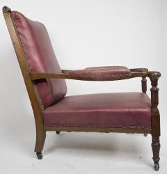Henry William Batley Henry William Batley attri Jas Shoolbred An Aesthetic Movement Oak Armchair  - 4191853