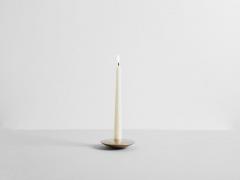 Henry Wilson Ensemble of Three Contemporary Brass Candleholders Henry Wilson - 1212089