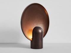 Henry Wilson SURFACE BLACK TRAVERTINE SCULPTED LAMP BY HENRY WILSON - 2380018