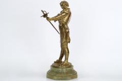 Henryk Kossowski Henryk Kossowski Jr French 1855 1921 Bronze Sculpture LArmurier  - 733931