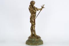 Henryk Kossowski Henryk Kossowski Jr French 1855 1921 Bronze Sculpture LArmurier  - 733933