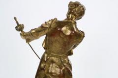 Henryk Kossowski Henryk Kossowski Jr French 1855 1921 Bronze Sculpture LArmurier  - 733939