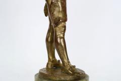 Henryk Kossowski Henryk Kossowski Jr French 1855 1921 Bronze Sculpture LArmurier  - 733942