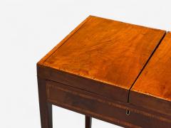 Hepplewhite Dressing Table or Vanity England Early 19th C Mahogany Refinish - 4220254
