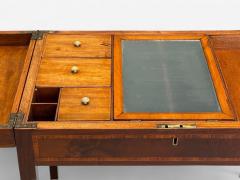 Hepplewhite Dressing Table or Vanity England Early 19th C Mahogany Refinish - 4220257