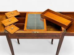 Hepplewhite Dressing Table or Vanity England Early 19th C Mahogany Refinish - 4220258