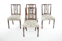 Hepplewhite Hand Carved Mahogany Dining Chairs - 2786072