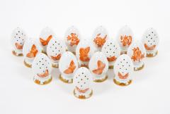 Herend Hungarian Porcelain Tableware Salt Pepper Service 16 Pieces - 3179866