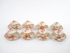 Herend Porcelain Herend Hungarian Porcelain Covered Pot De Creme Service 12 People - 3179877