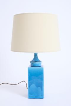 Herman A K hler Blue Ceramic Table Lamp by Herman A K hler - 4717369