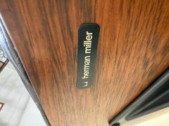 Herman Miller 3rd Generation Eames Lounge Chair Ottoman Rosewood Original Black Leather - 4158183