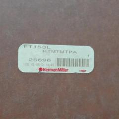 Herman Miller 7 ft Vintage Herman Miller Eames Racetrack Light Grey Conference Table - 3651577