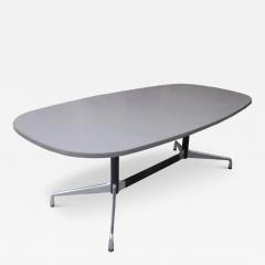 Herman Miller 7 ft Vintage Herman Miller Eames Racetrack Light Grey Conference Table - 3652261