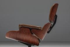 Herman Miller Eames Lounge Chair In Brown with Ottoman for Herman Miller 1960s - 2233419