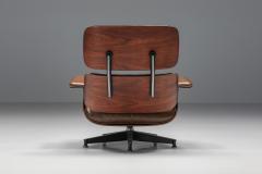 Herman Miller Eames Lounge Chair In Brown with Ottoman for Herman Miller 1960s - 2233420