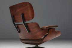 Herman Miller Eames Lounge Chair In Brown with Ottoman for Herman Miller 1960s - 2233421
